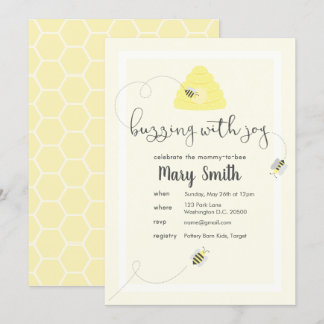 Celebrate the Mommy-to-Bee Invitation