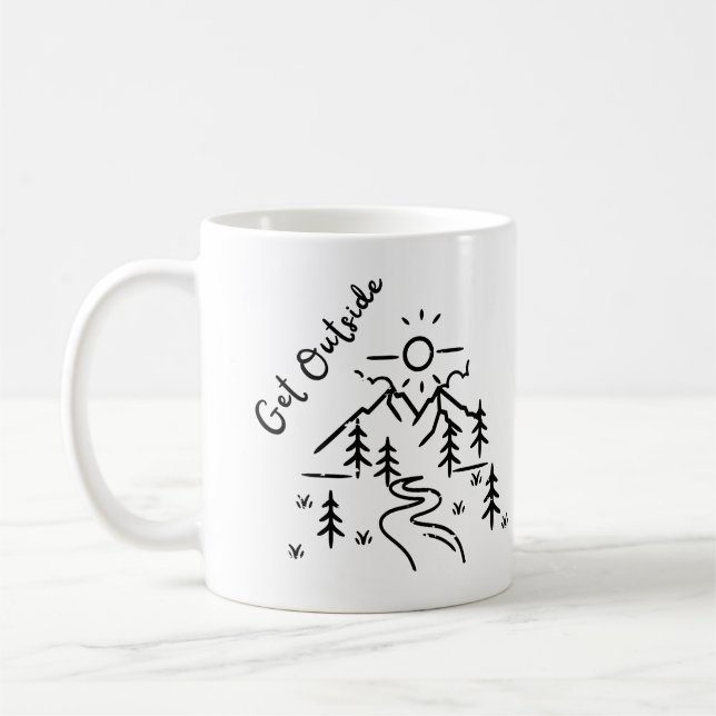 Celebrate the Outdoors Coffee Mug (Left)