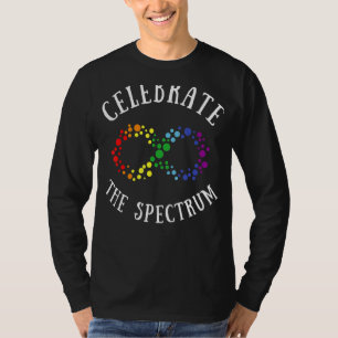 Celebrate The Spectrum Celebrate Neurodiversity Au T-Shirt