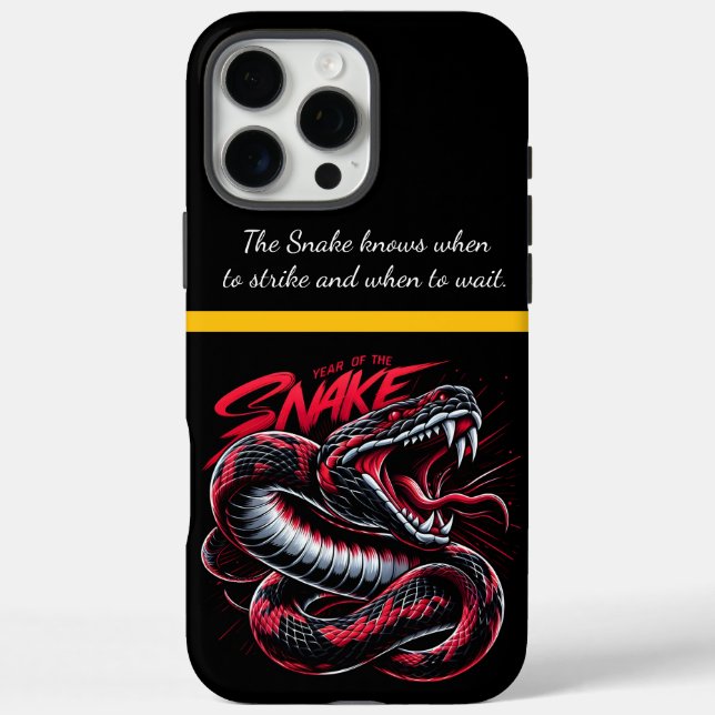 Celebrate the Year of the Snake in vibrant colours Case-Mate iPhone Case (Back)