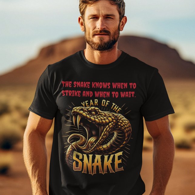 Celebrate the Year of the Snake in vibrant colours T-Shirt (Creator Uploaded)