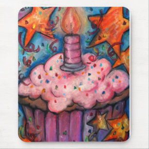 Celebrate With A Cupcake Mouse Pad