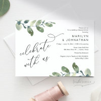 Celebrate with us, Wedding Rehearsal Dinner