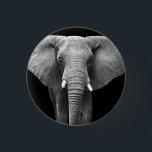 Celebrate World Elephant Day: Majestic Design  1 Inch Round Button<br><div class="desc">Celebrate the gentle giants of the wild with our exclusive World Elephant Day design. Featuring a beautifully detailed elephant illustration, this design is perfect for showing your love and support for these magnificent creatures. Made with high-quality materials, it's a must-have for animal lovers and conservationists alike. This design makes a...</div>