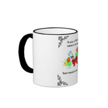 "CELEBRATE YOU" 11 Oz. RINGER BIRTHDAY COFFEE MUG