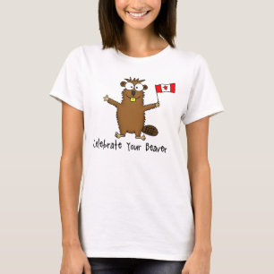 Celebrate Your Beaver Ladies T-Shirt