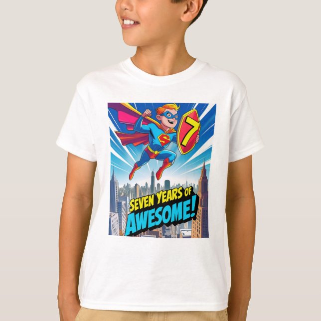 Celebrate your birthday with superman T-Shirt (Front)