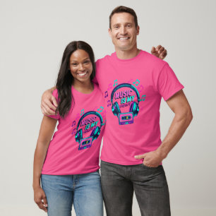 Celebrate your love for music with this vibrant re T-Shirt
