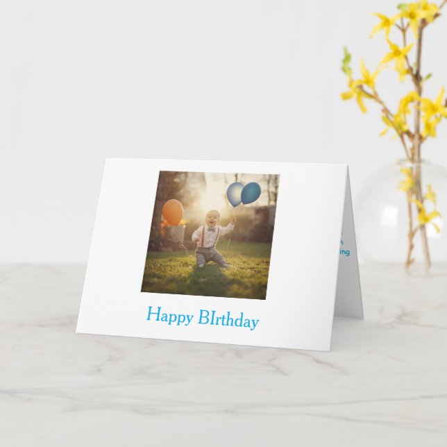 Celebrate Your Special Day Card (Yellow Flower)