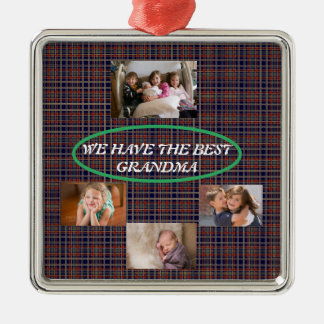 Celebrate Your Special Grandma Metal Ornament