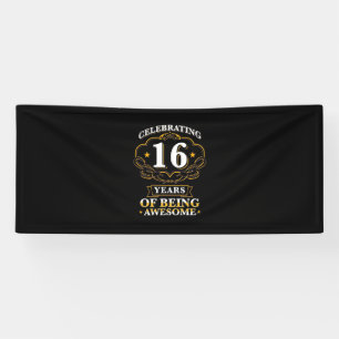 Celebrating 16 Years Of Being Awesome Banner