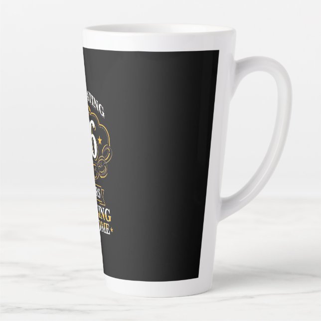 Celebrating 16 Years Of Being Awesome Latte Mug (Right)