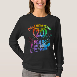 Celebrating 20 Years Of Being Awesome Birthday Cos T-Shirt