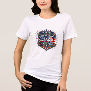 Celebrating 250 Years of American Freedom Tri-Blend Shirt