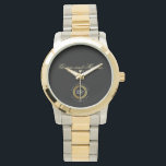 Celebrating 25th Anniversary. Customizable. Watch<br><div class="desc">Designed by Ibrandify - Freepik

Available here:
http://www.zazzle.com/produkto</div>