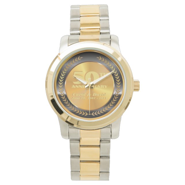 Celebrating 30th Anniversary. Customizable. Watch (Front)