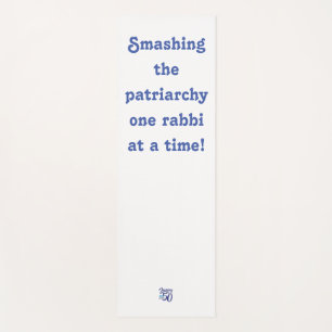 Celebrating 50 years of Women RabbisYoga Mat