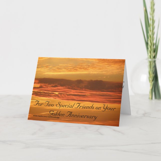 Celebrating 50 Years Together Card (Front)