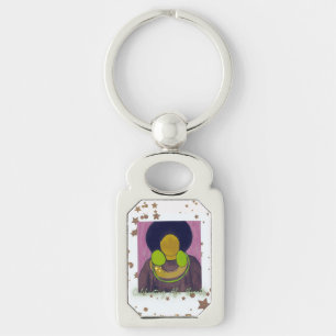 Celebrating Afro Beauty Keychain
