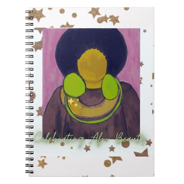 Celebrating Afro Beauty Notebook (Front)