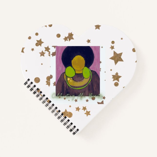 Celebrating Afro Beauty Notebook (Front)