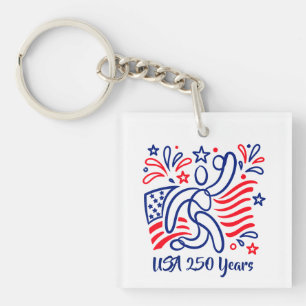 celebrating America’s 250th anniversary Keychain
