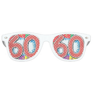 celebrating birthday  60th retro sunglasses