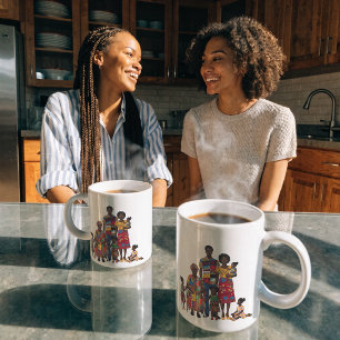 Celebrating Black Family Coffee Mug