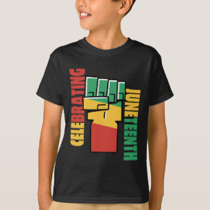 Celebrating Black Freedom 1865 African American 3 T-Shirt