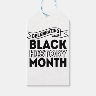 Celebrating Black History Month Gift Tags