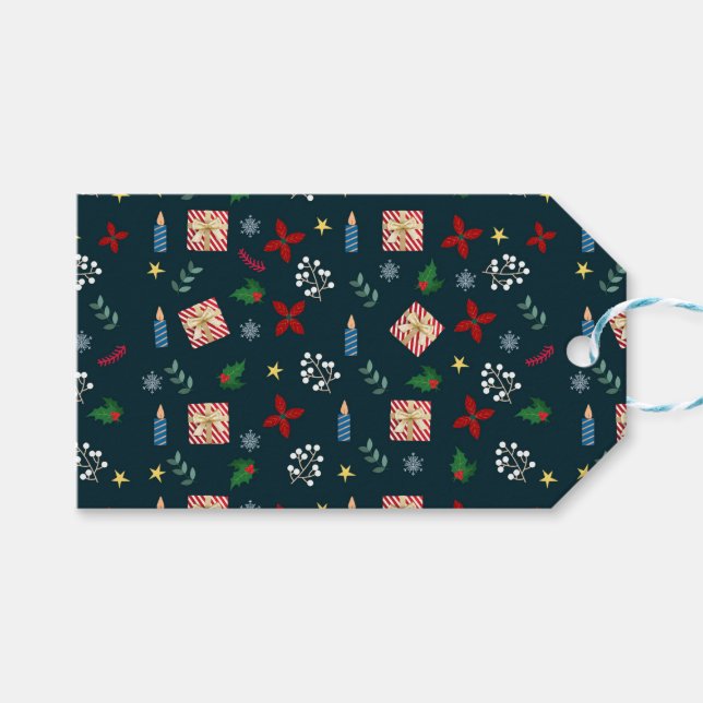 Celebrating Christmas Gift Tags (Front (Horizontal))