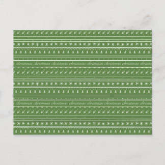 Celebrating Christmas Holiday Postcard