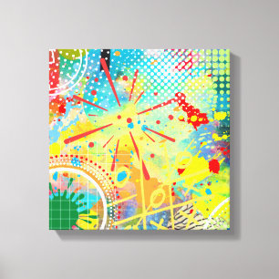 Celebrating Colour Canvas Print