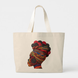 Celebrating Colourful Black Women Cotton Tote Bag