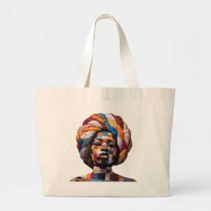 Celebrating Colourful Black Women Cotton Tote Bag
