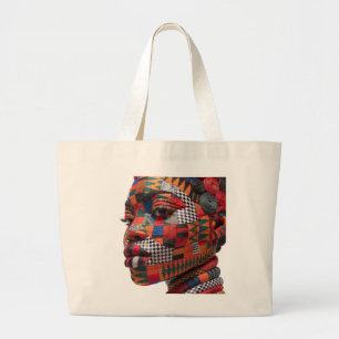Celebrating Colourful Black Women Cotton Tote Bag
