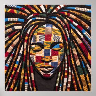 Celebrating Colourful Black Women Poster