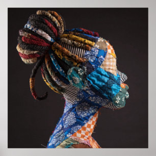 Celebrating Colourful Black Women Poster