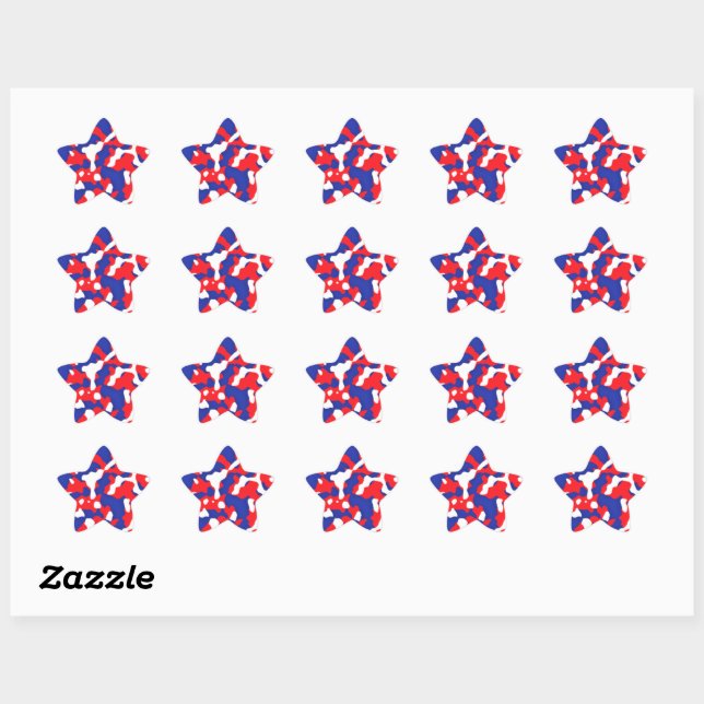 Celebrating Fourth of July Stickers (Sheet)