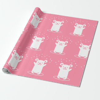 Celebrating Happy Bear Wrapping Paper