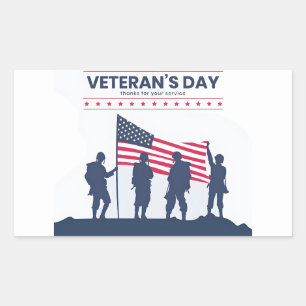 Celebrating Heroes of America – Veterans Day 2025 Sticker