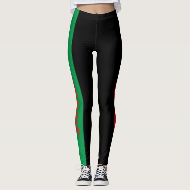 Celebrating Juneteenth #1 Leggings (Front)