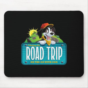 Celebrating Kids Road Trip On The Go With God Vbs Mouse Pad