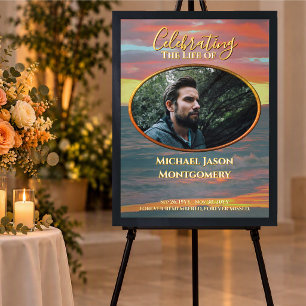 Celebrating Life Sunset Memorial 1490 Art Print