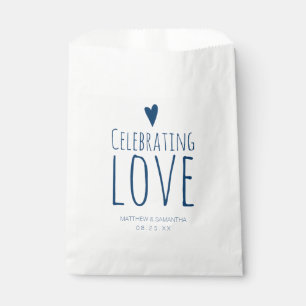 Celebrating Love Wedding Candy Bar Buffet Favour Bag