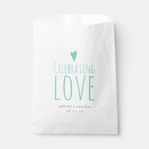 Celebrating Love Wedding Candy Bar Buffet Favour Bag