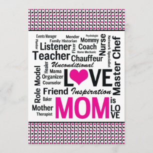 Celebrating Mom - Mother's Day or Mom's Birthday Invitation