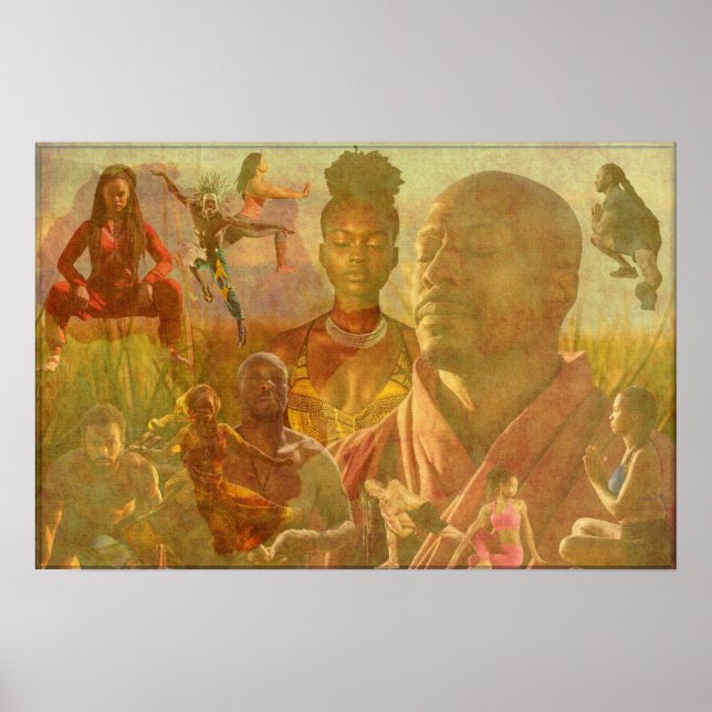 Celebrating Mother Africa Poster (Front)