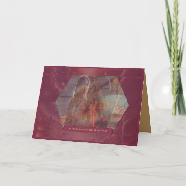 Celebrating Mother Africa Thank You Card (Front)