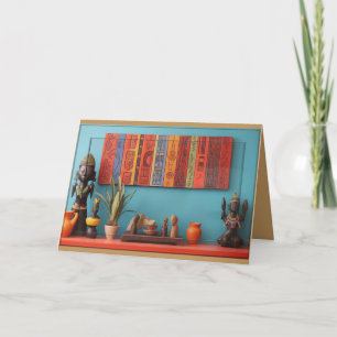 Celebrating Mother Africa Thank You Card